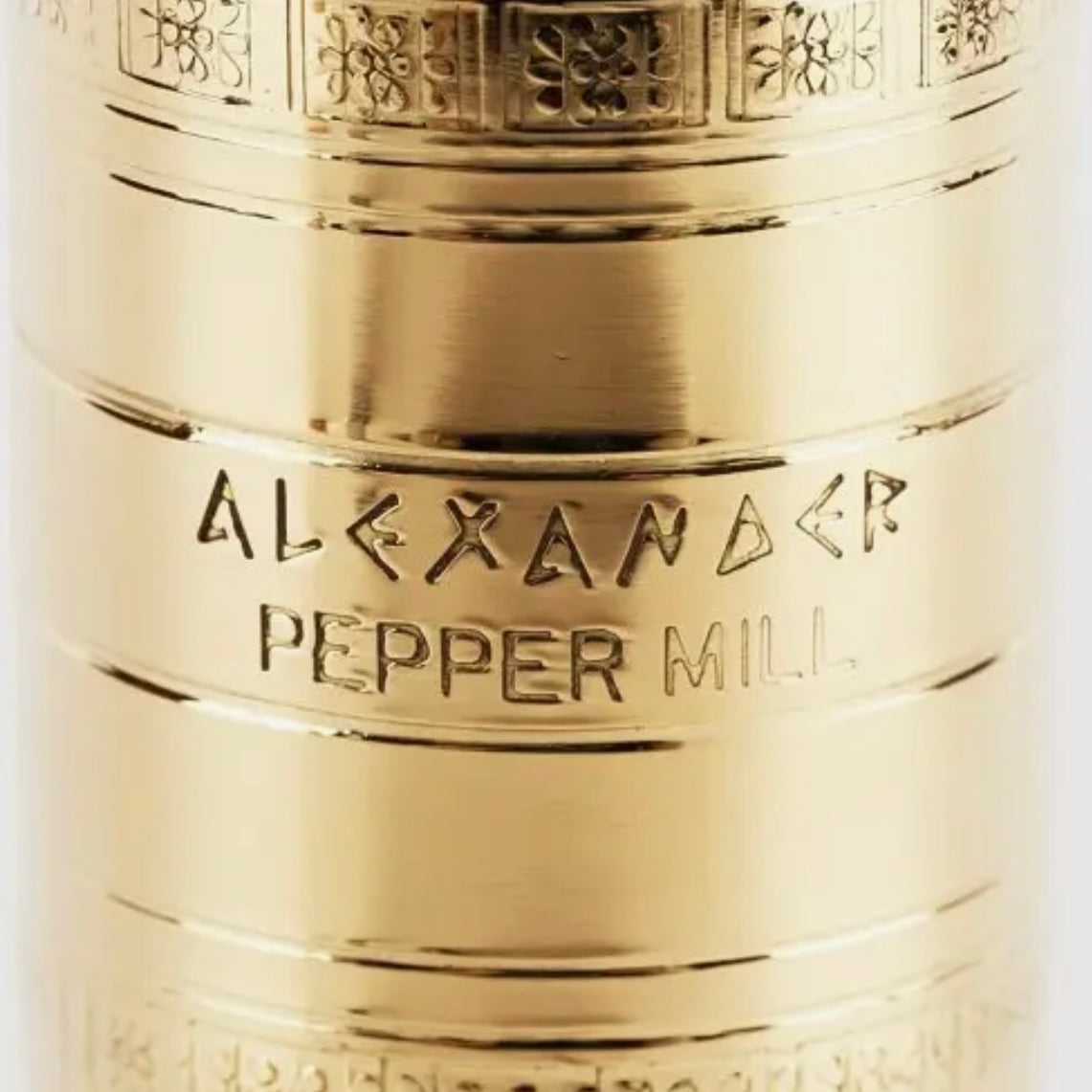 The Original 'Brass mill' - 10" pepper grinder