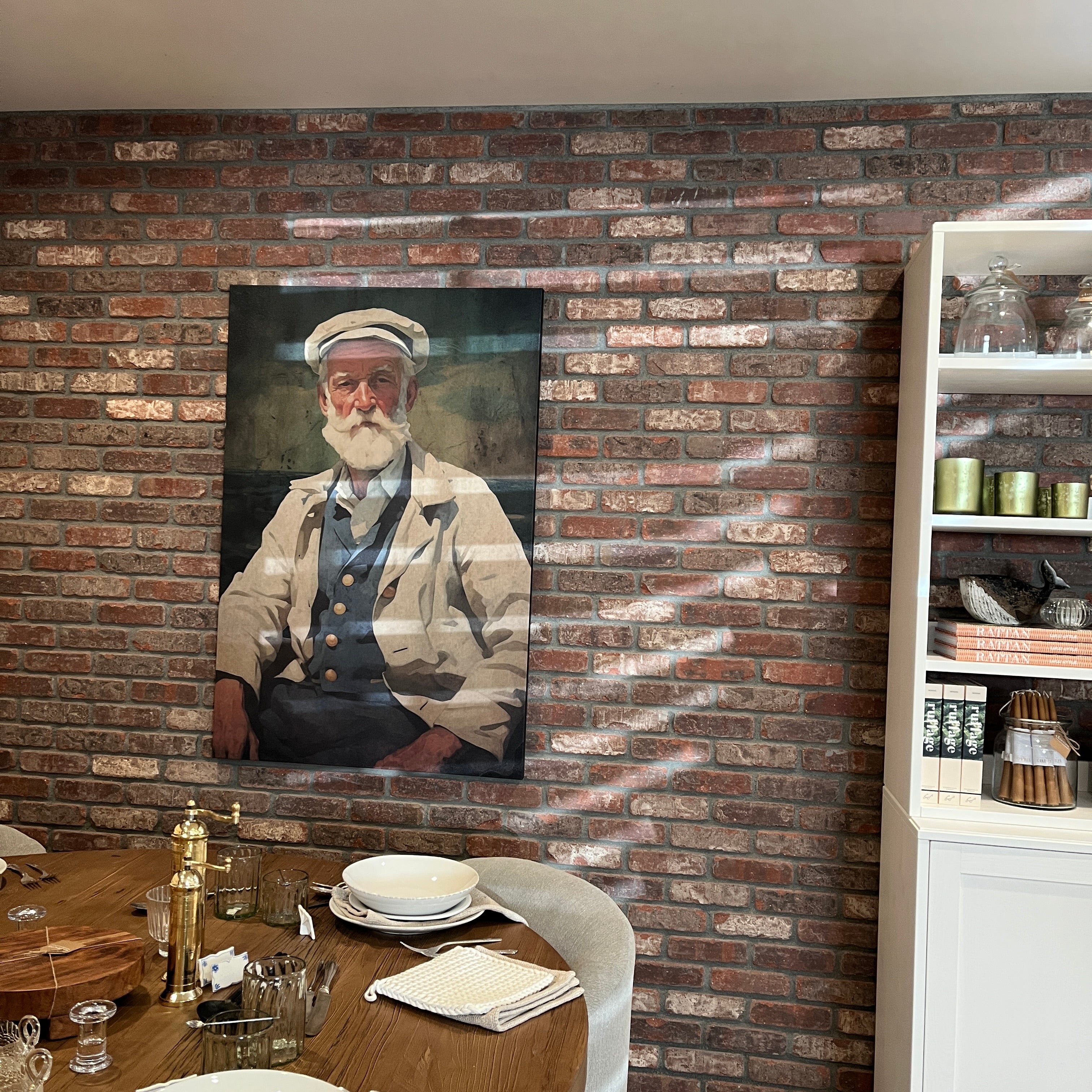 Old Sea Captain Wall Art