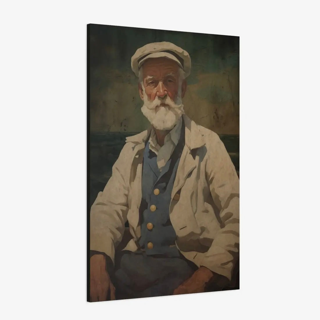 Old Sea Captain Wall Art